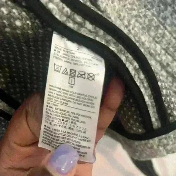 Banana Republic Textured Tie Jacket Size 2 - Picture 2 of 4